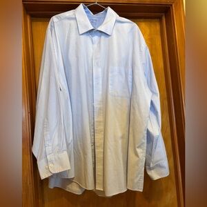 Chaps Light Blue Men's Dress Shirt